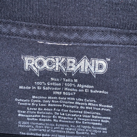 Y2K Rock Band Video Game Promo T-Shirt - Picture 4 of 5